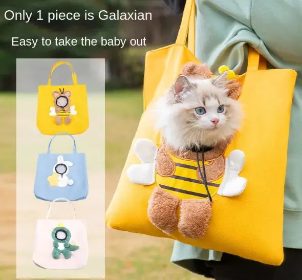 Cute Pet Carrier Tote Bag