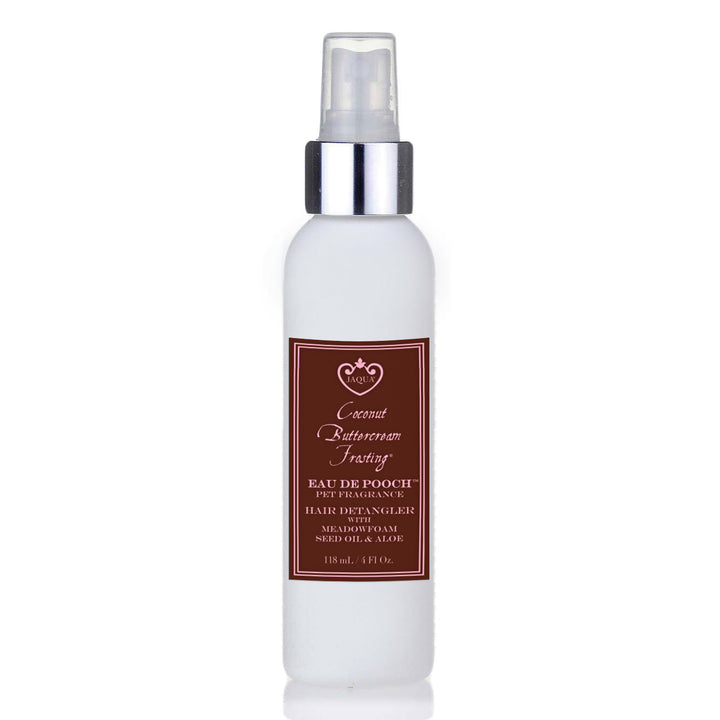 Eau De Pooch Pet Fragrance and Hair Detangler Spray - Coconut Buttercream Frosting