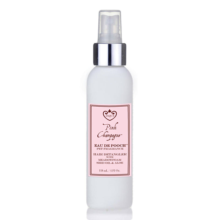 Eau De Pooch Pet Fragrance and Hair Detangler Spray - Pink Champagne