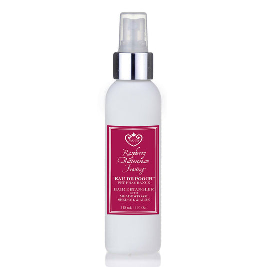 Eau De Pooch Pet Fragrance and Hair Detangler Spray - Raspberry Buttercream Frosting