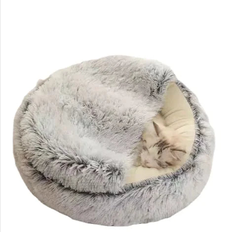 Semi-Closed Pet Bed
