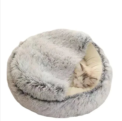 Semi-Closed Pet Bed