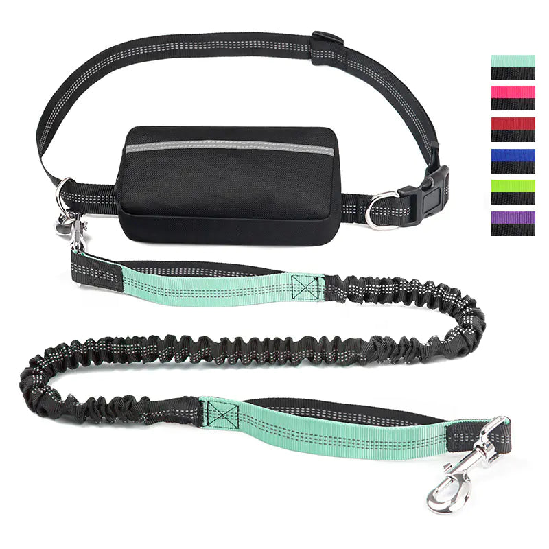 Running Waist Bag with Leash