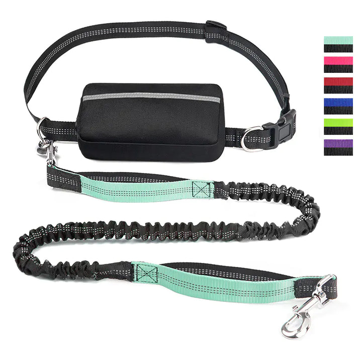 Running Waist Bag with Leash