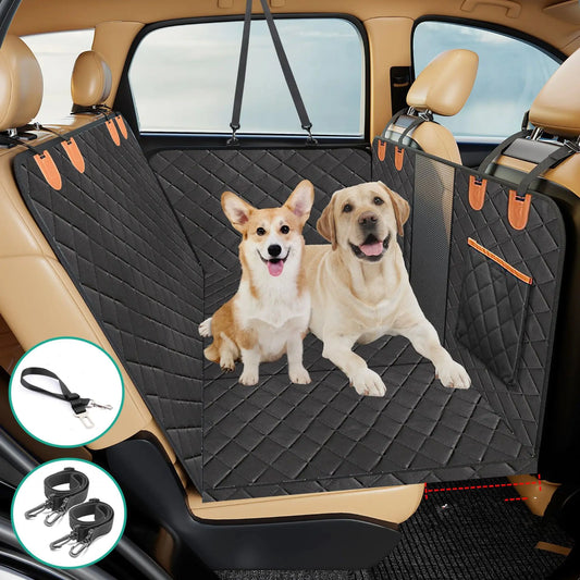 Sturdy Back Seat Cover with Storage