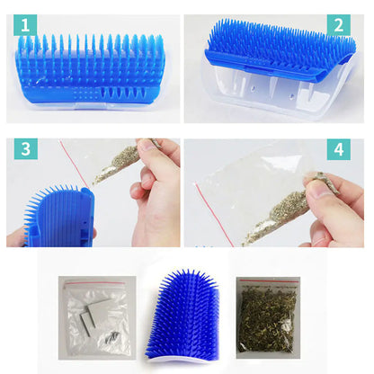 Wall Self Groomer for Cats